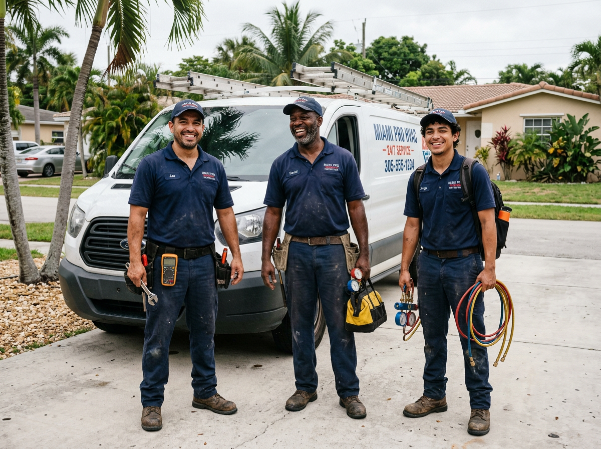 Prime Build Group HVAC team in Miami