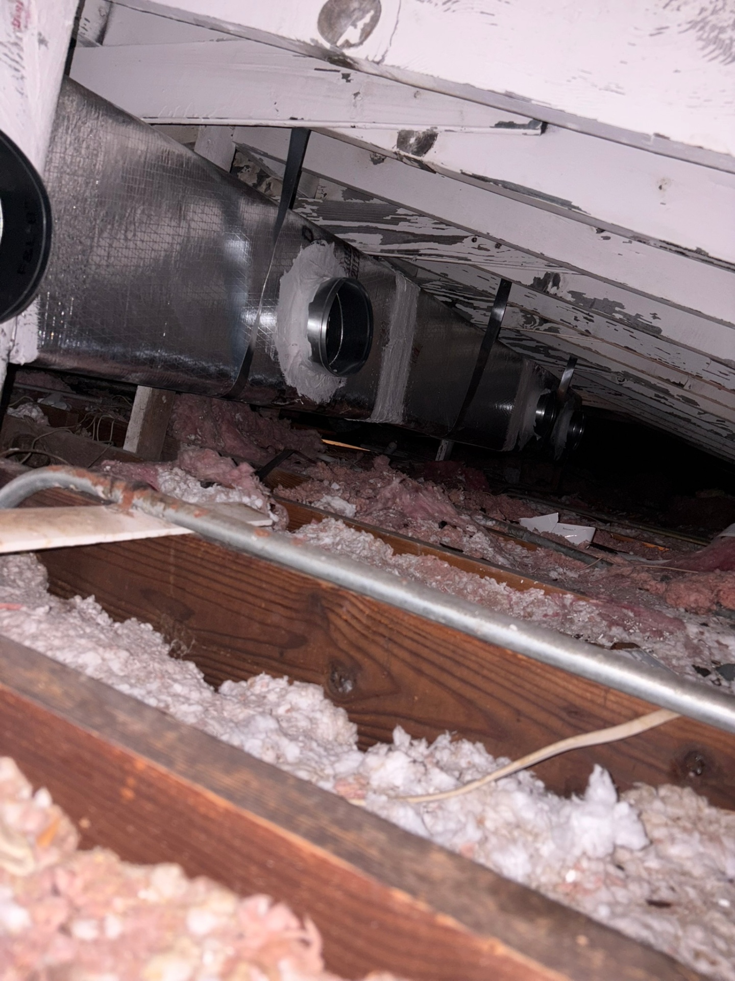 Duct takeoff installation