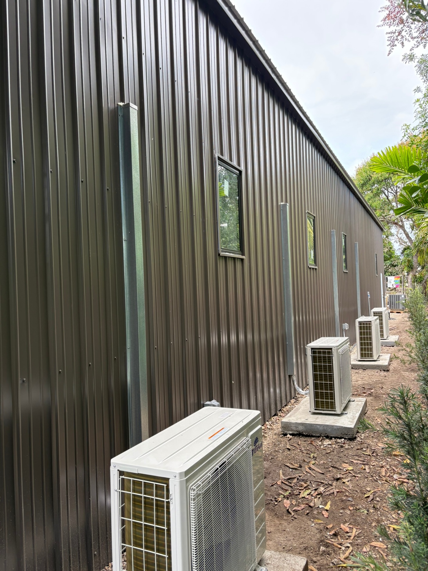 Mini-split condenser line-up
